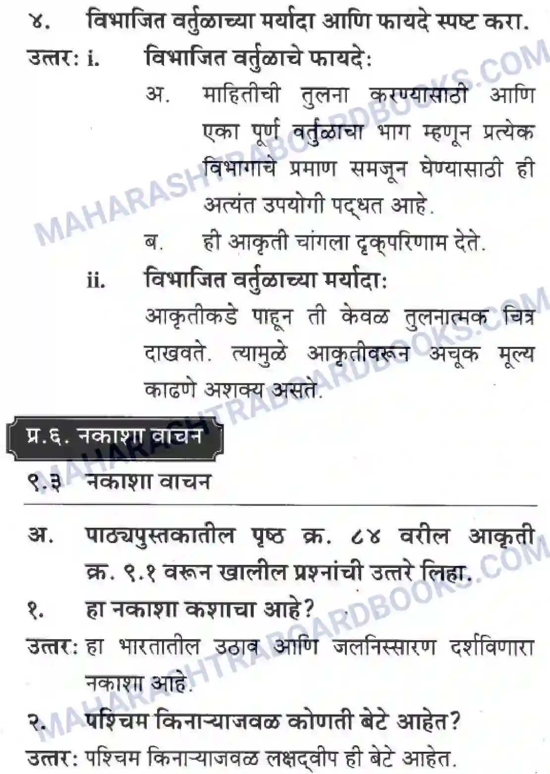 Maharashtra Board Solution Class-10 Geography+&+Economics+-+Marathi+Medium प्रत्याषिक भूगोल Image 10