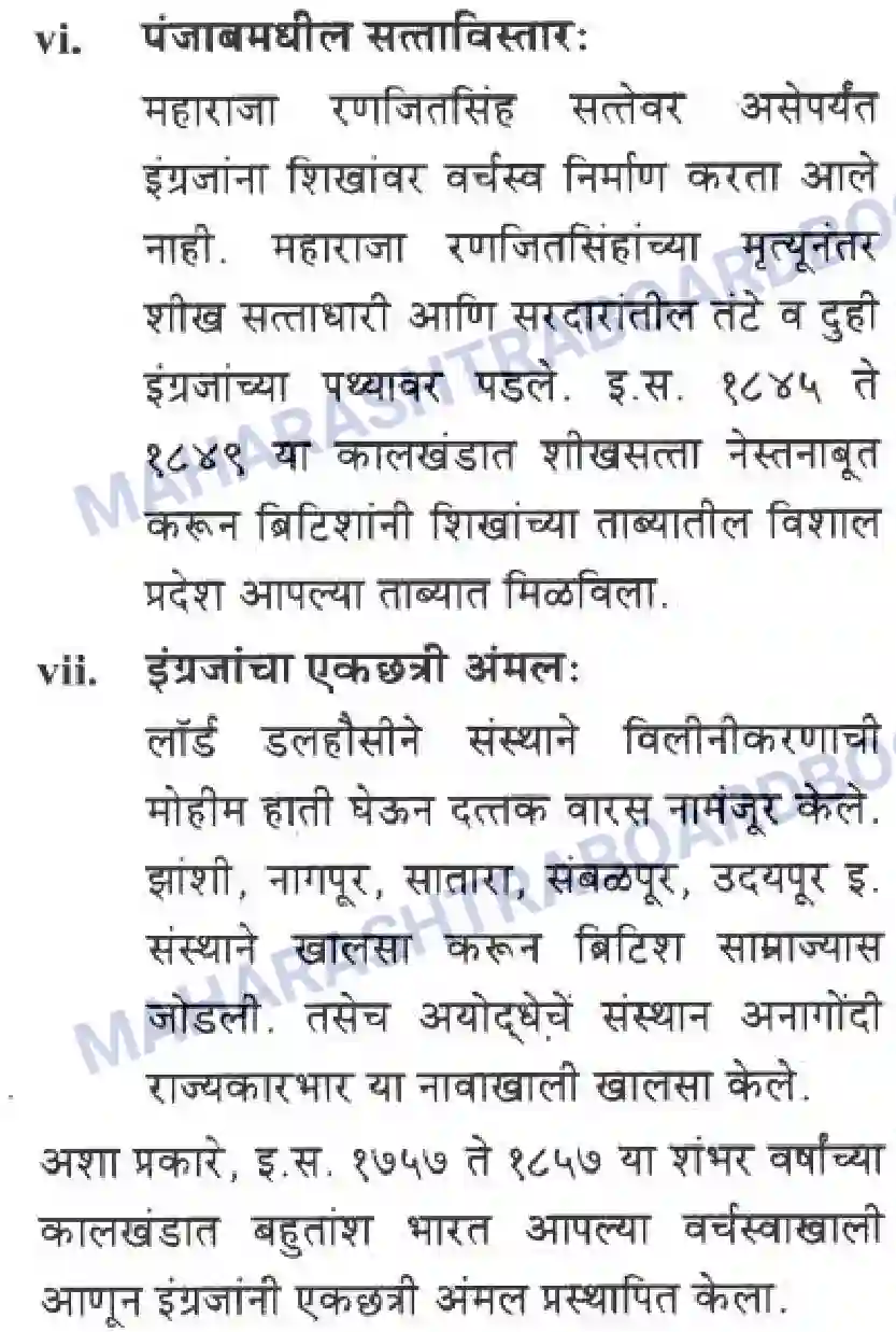 Maharashtra Board Solution Class-10 History+&+Political+Science+-+Marathi+Medium साम्राज्यवाद Image 35