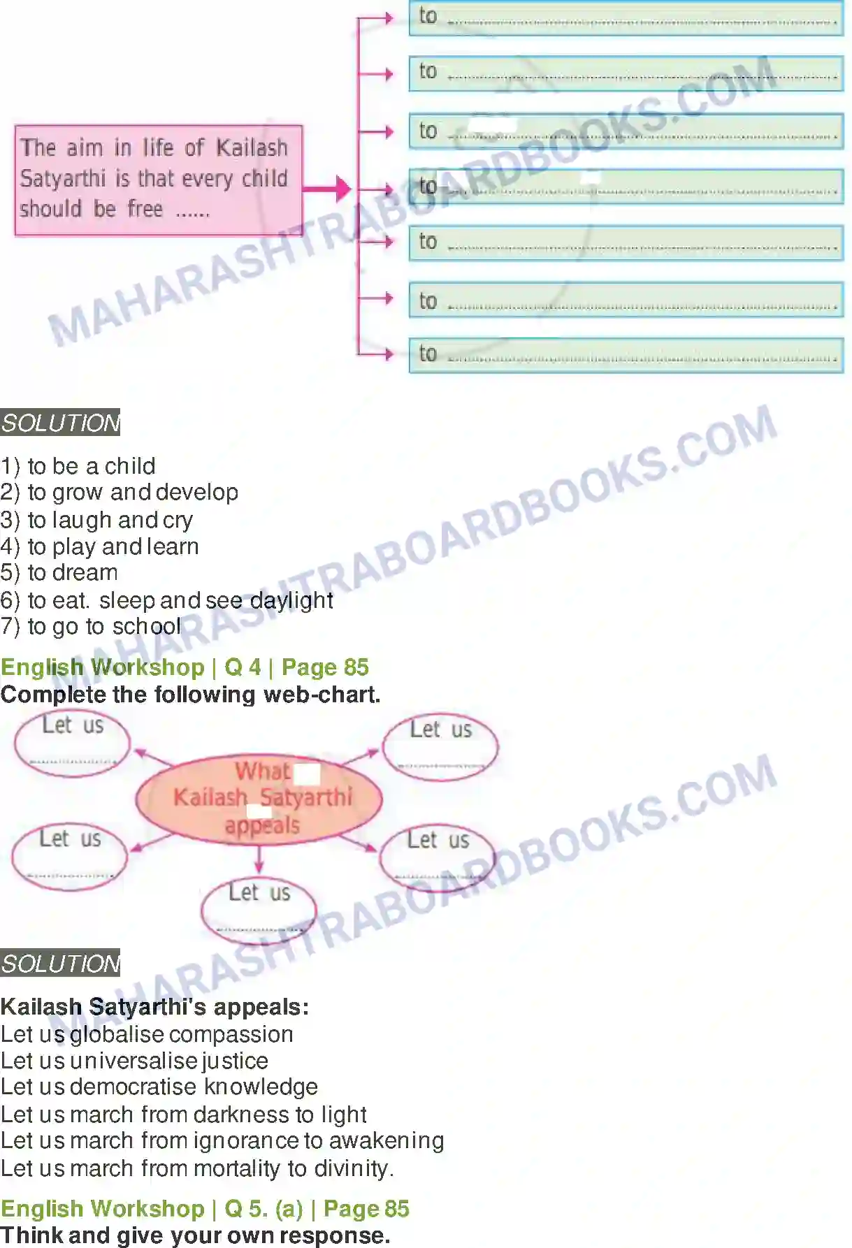 Maharashtra Board Solution class-10 Kumarbharati+-+English+Medium Let’s March Image 7