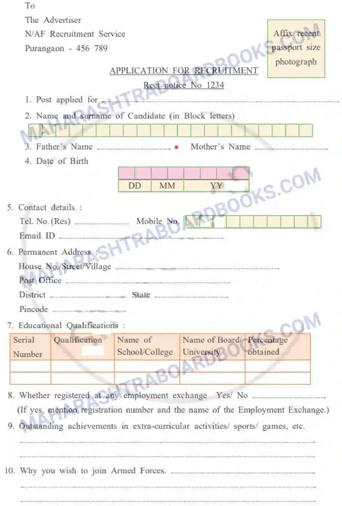 Maharashtra Board Solution class-10 Kumarbharati+-+English+Medium On Wings of Courage Image 13