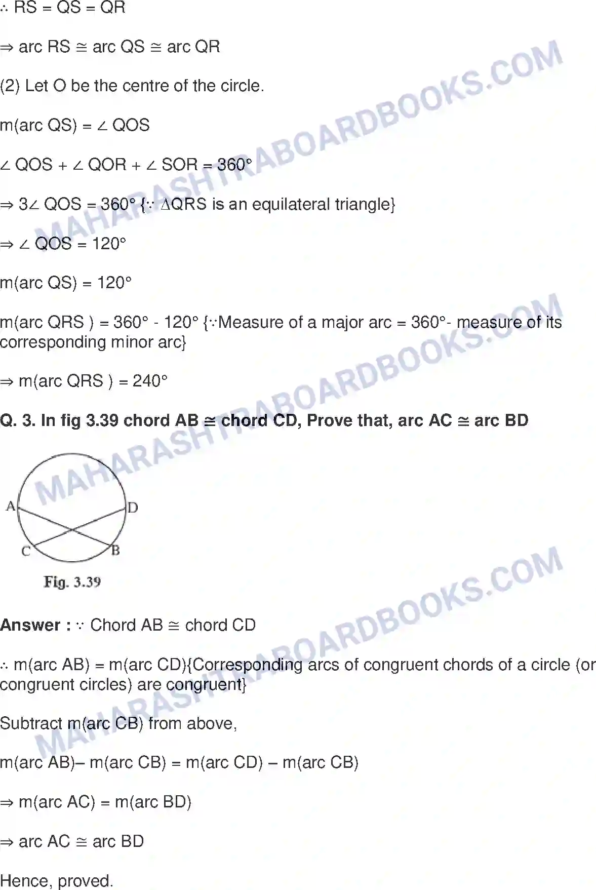 Maharashtra Board Solution Class-10 Mathematics+Part-II+-+English+Medium Circle Image 10