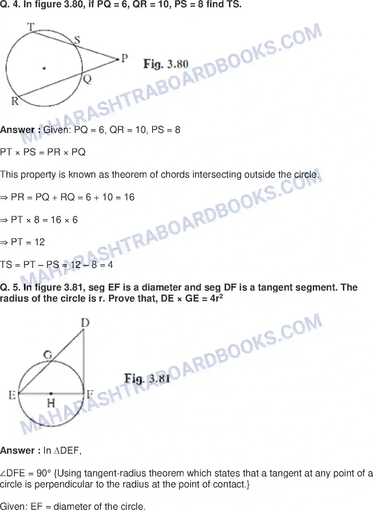 Maharashtra Board Solution Class-10 Mathematics+Part-II+-+English+Medium Circle Image 20