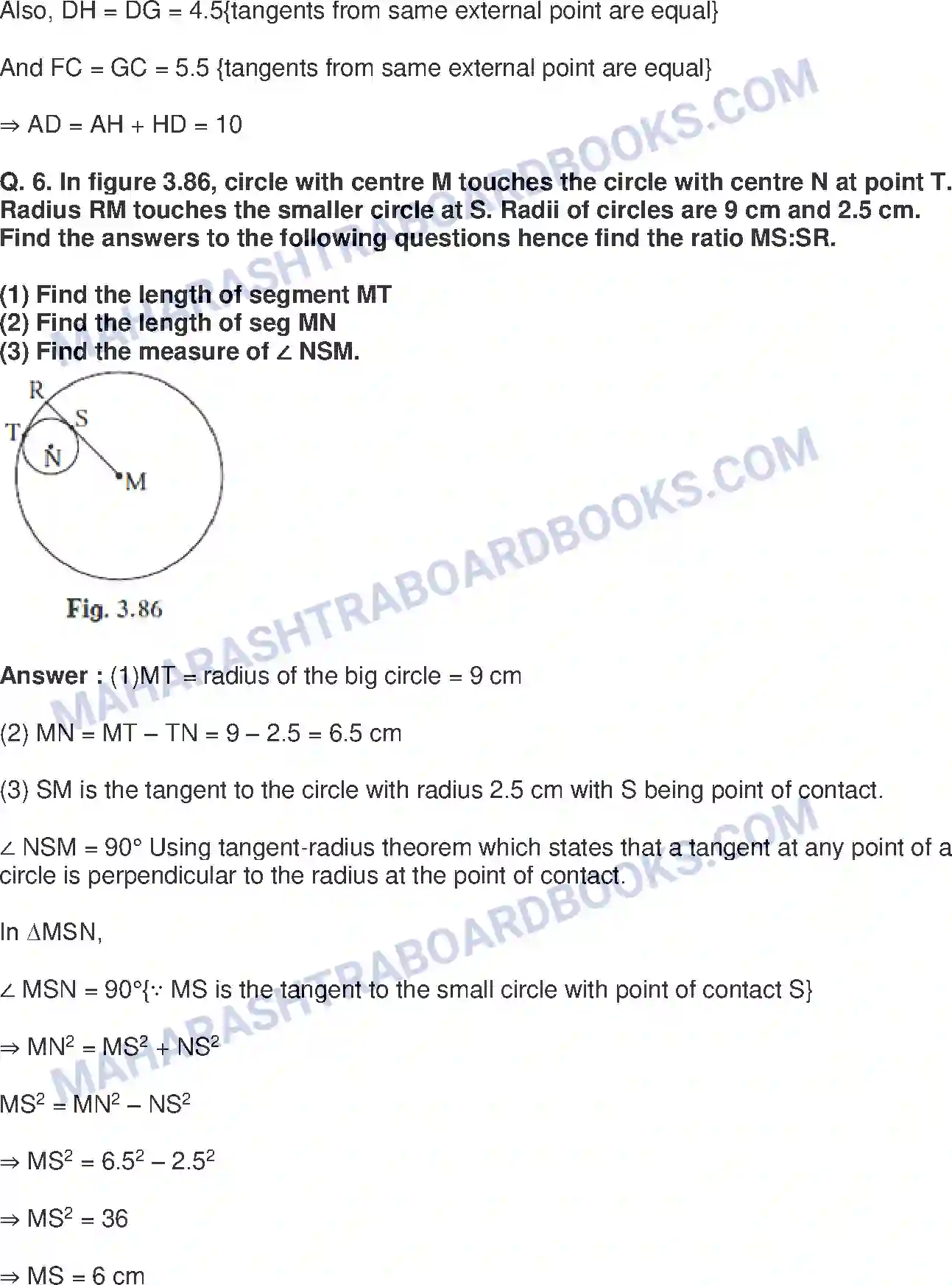 Maharashtra Board Solution Class-10 Mathematics+Part-II+-+English+Medium Circle Image 32