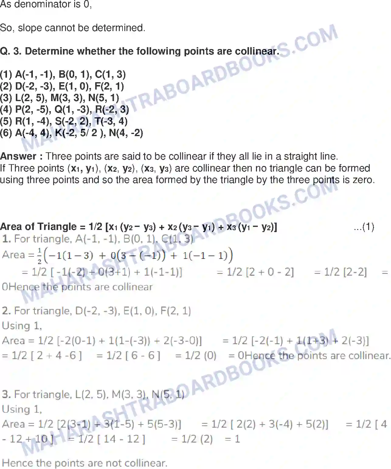 Maharashtra Board Solution Class-10 Mathematics+Part-II+-+English+Medium Co-ordinate Geometry Image 21