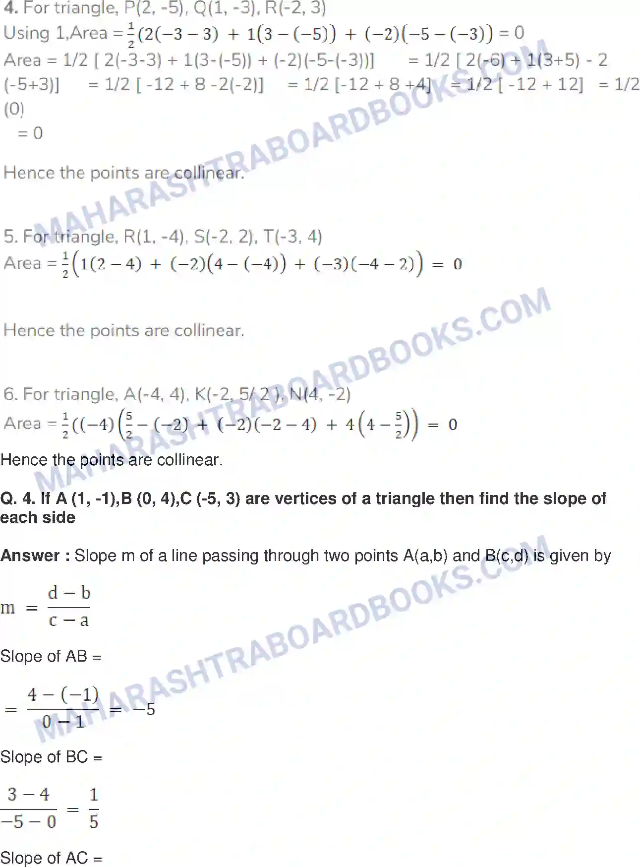 Maharashtra Board Solution Class-10 Mathematics+Part-II+-+English+Medium Co-ordinate Geometry Image 22