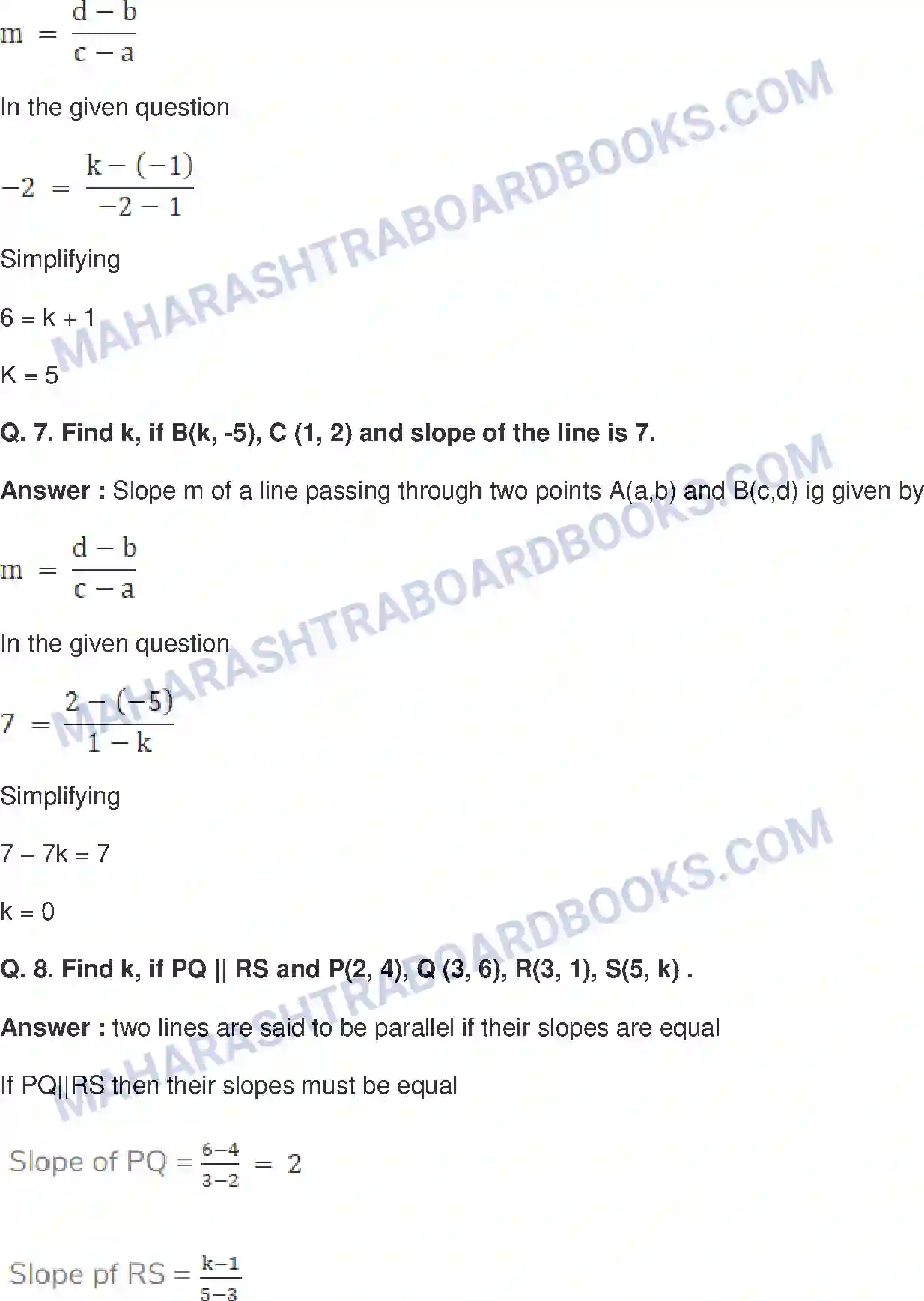 Maharashtra Board Solution Class-10 Mathematics+Part-II+-+English+Medium Co-ordinate Geometry Image 25