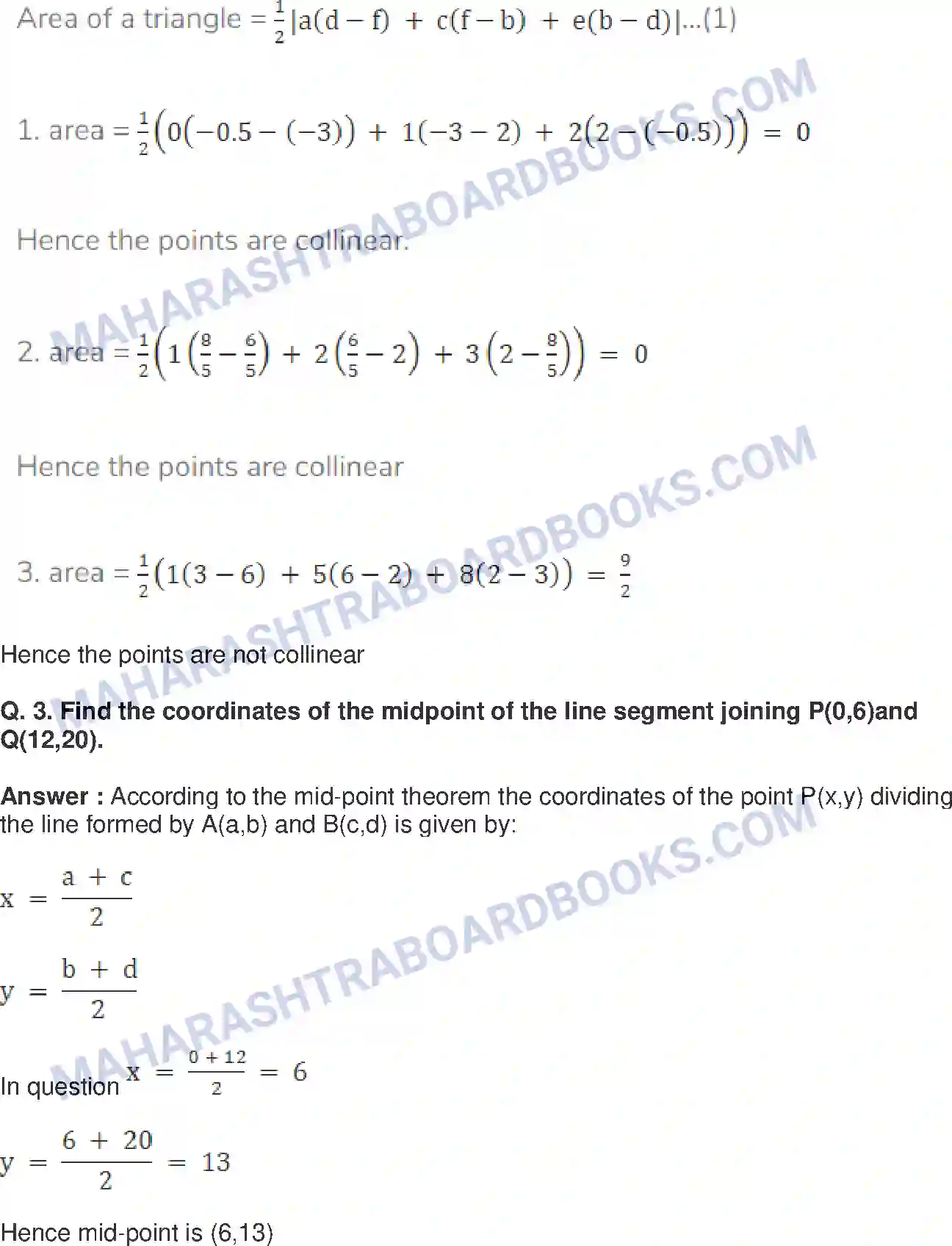 Maharashtra Board Solution Class-10 Mathematics+Part-II+-+English+Medium Co-ordinate Geometry Image 29