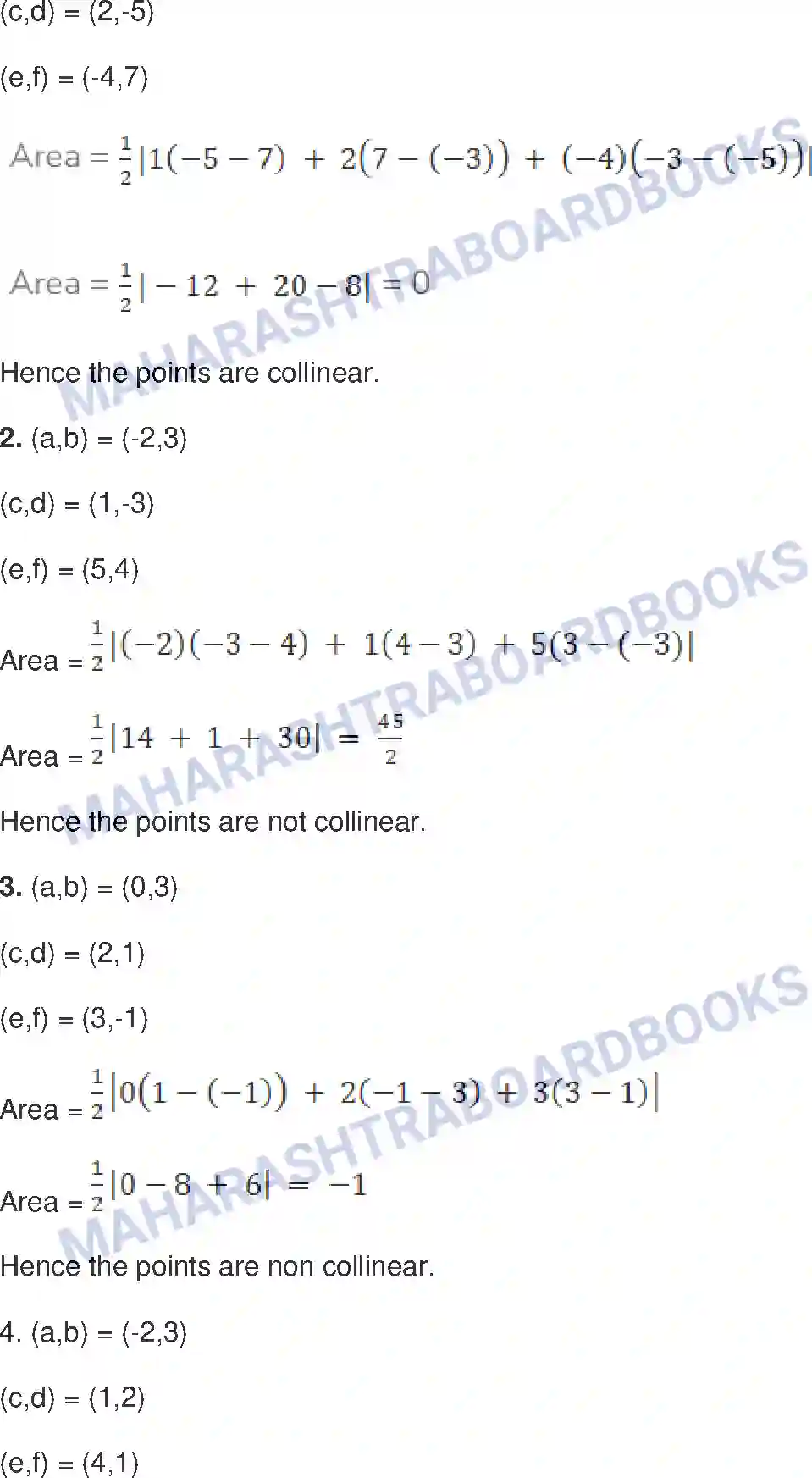 Maharashtra Board Solution Class-10 Mathematics+Part-II+-+English+Medium Co-ordinate Geometry Image 4