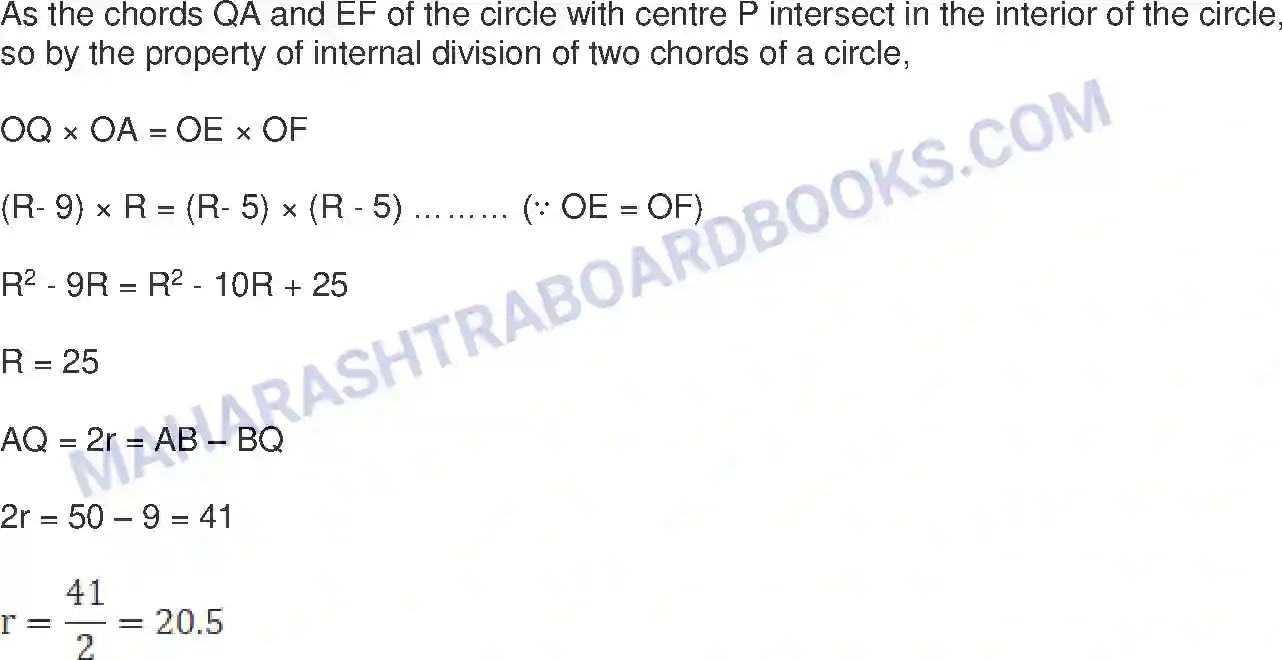 Maharashtra Board Solution Class-10 Mathematics+Part-II+-+English+Medium Mensuration Image 46