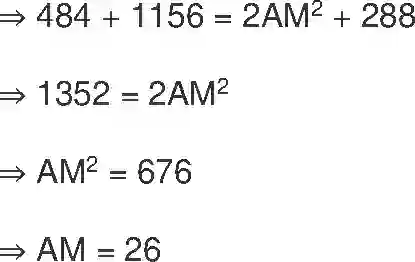 Maharashtra Board Solution Class-10 Mathematics+Part-II+-+English+Medium Pythagoras Theorem Image 46