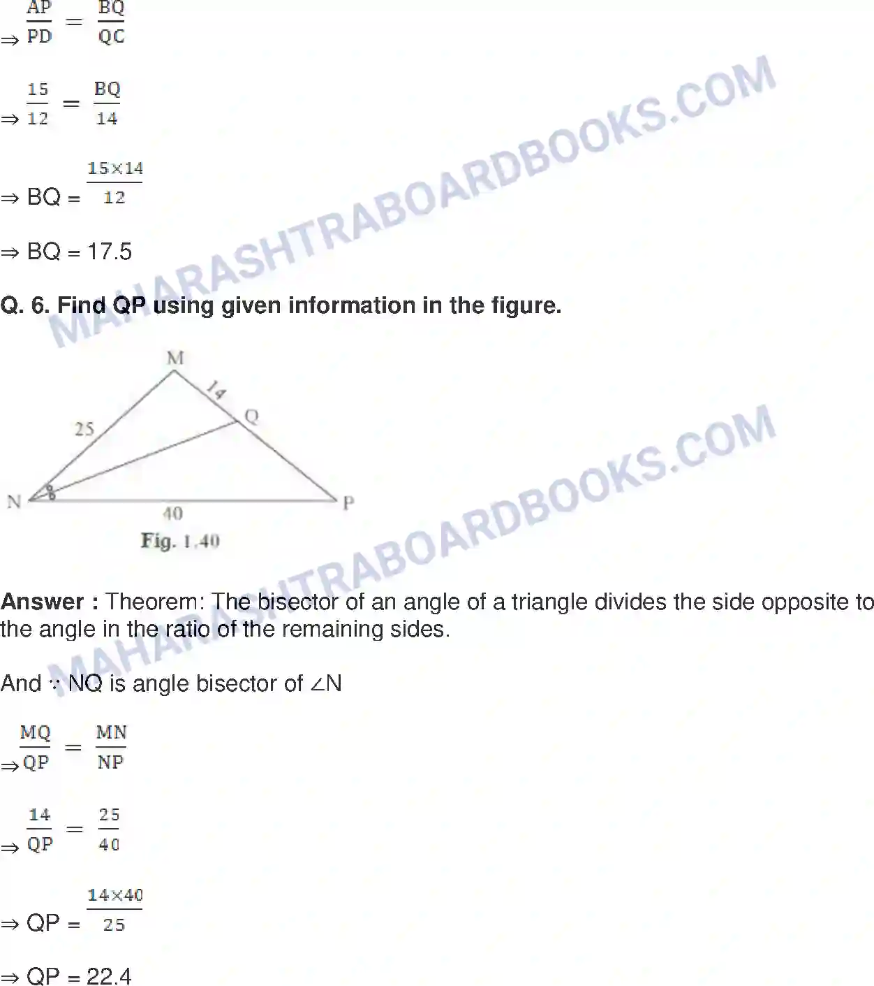 Maharashtra Board Solution Class-10 Mathematics+Part-II+-+English+Medium Similarity Image 10