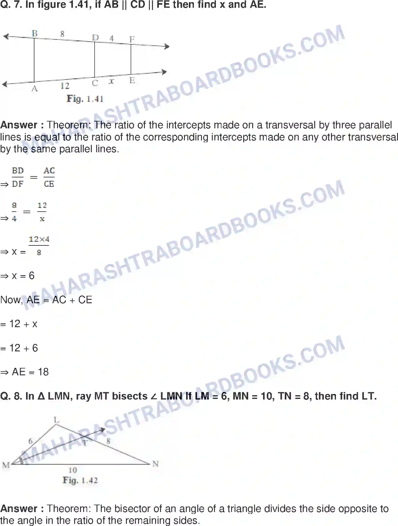 Maharashtra Board Solution Class-10 Mathematics+Part-II+-+English+Medium Similarity Image 11