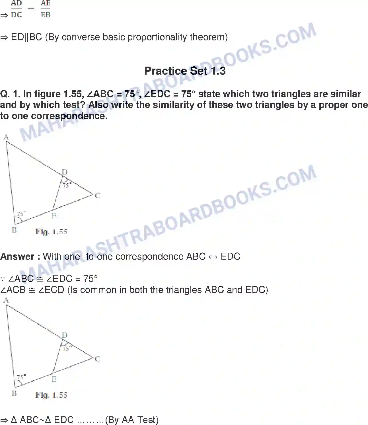 Maharashtra Board Solution Class-10 Mathematics+Part-II+-+English+Medium Similarity Image 15