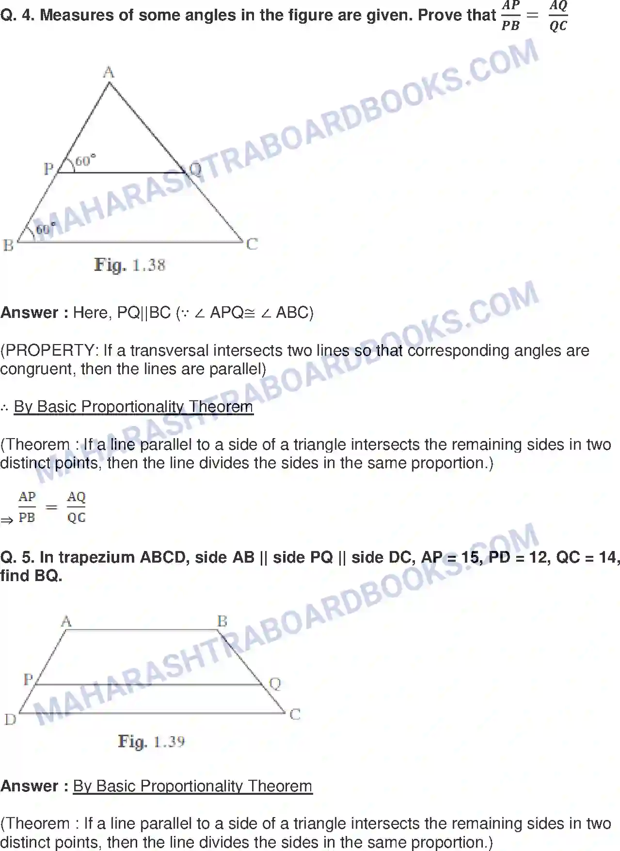 Maharashtra Board Solution Class-10 Mathematics+Part-II+-+English+Medium Similarity Image 9