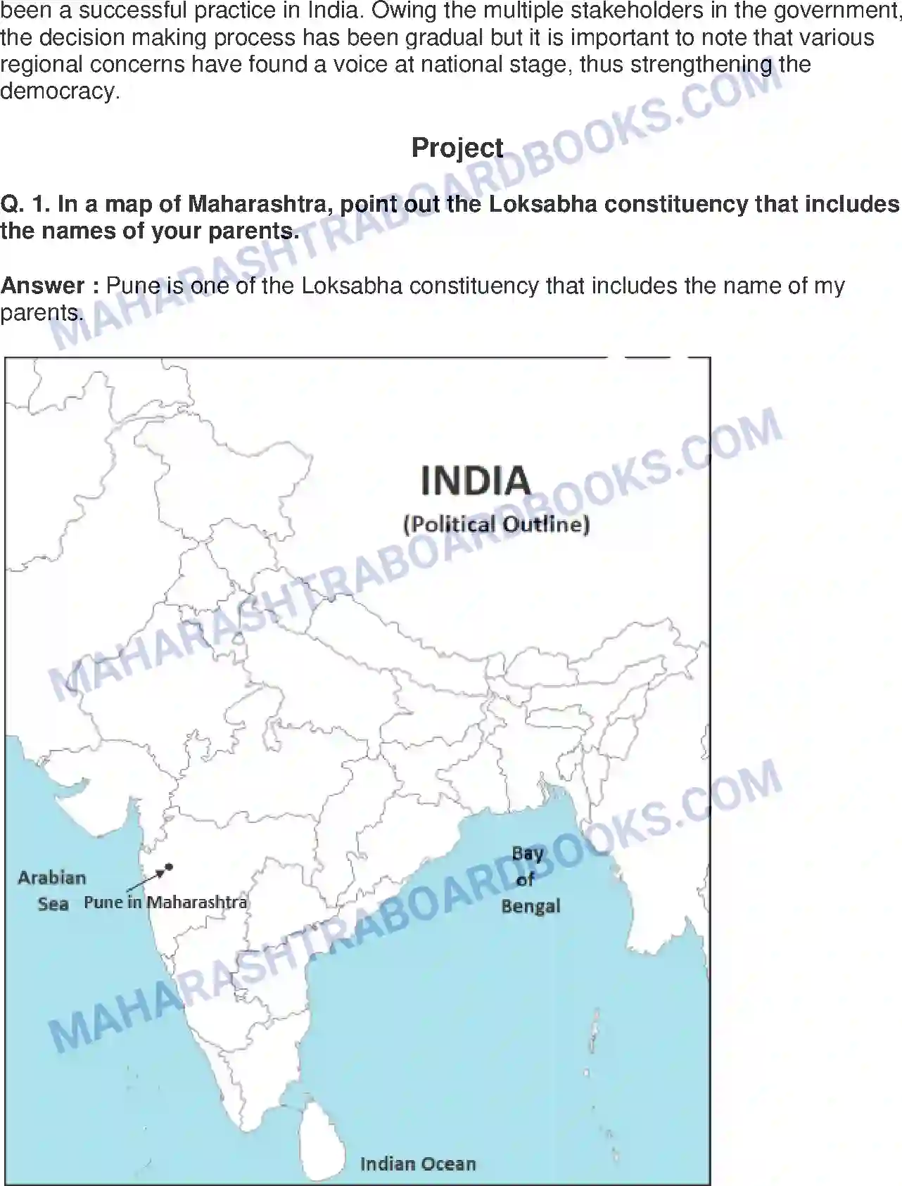 Maharashtra Board Solution Class-10 Political+Science+-+English+Medium Political Parties Image 5