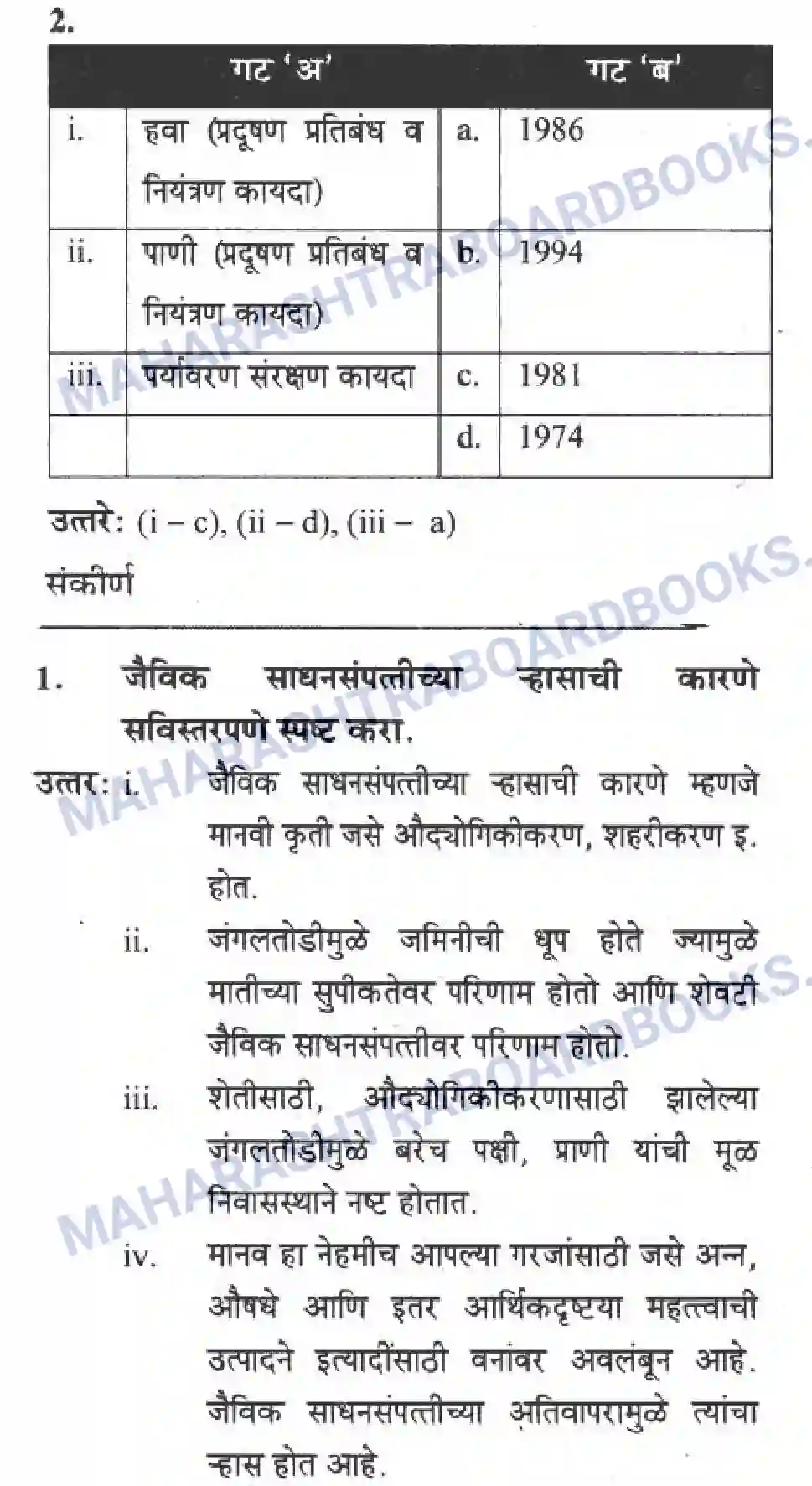 Maharashtra Board Solution Class-10 Science+&+Technology+-+Marathi+Medium Striving For Better Environment – Part II Image 39