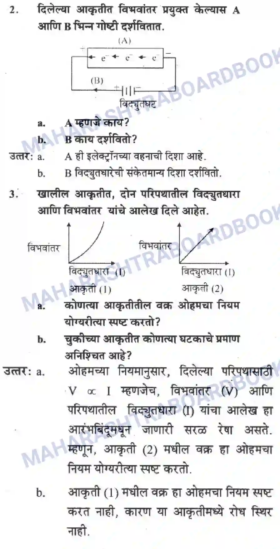 Maharashtra Board Solution Class-10 Science+&+Technology+-+Marathi+Medium The Electric Spark Image 41