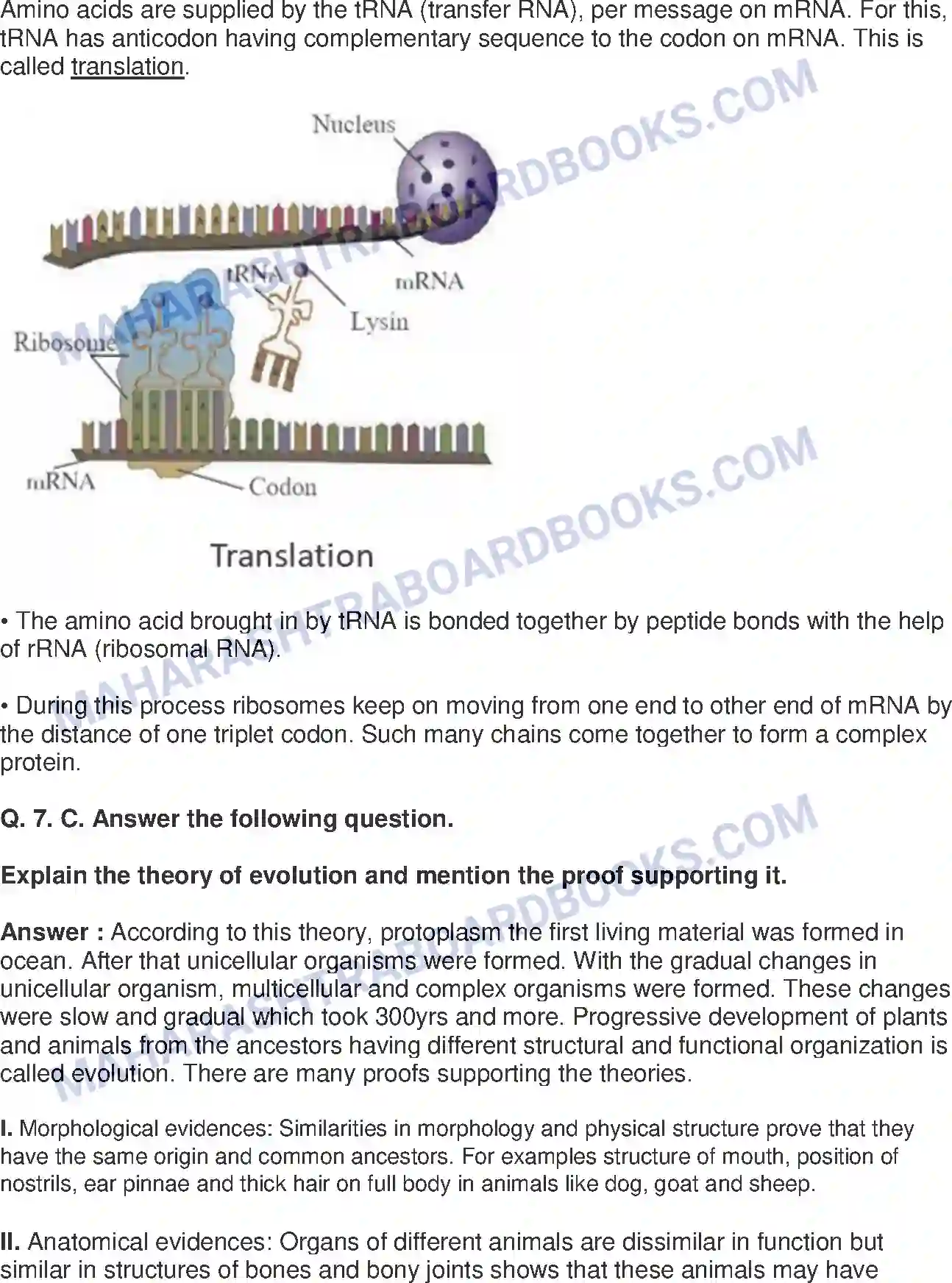 Maharashtra Board Solution Class-10 Science+&+Technology-II+-+English+Medium Heredity and Evolution Image 11