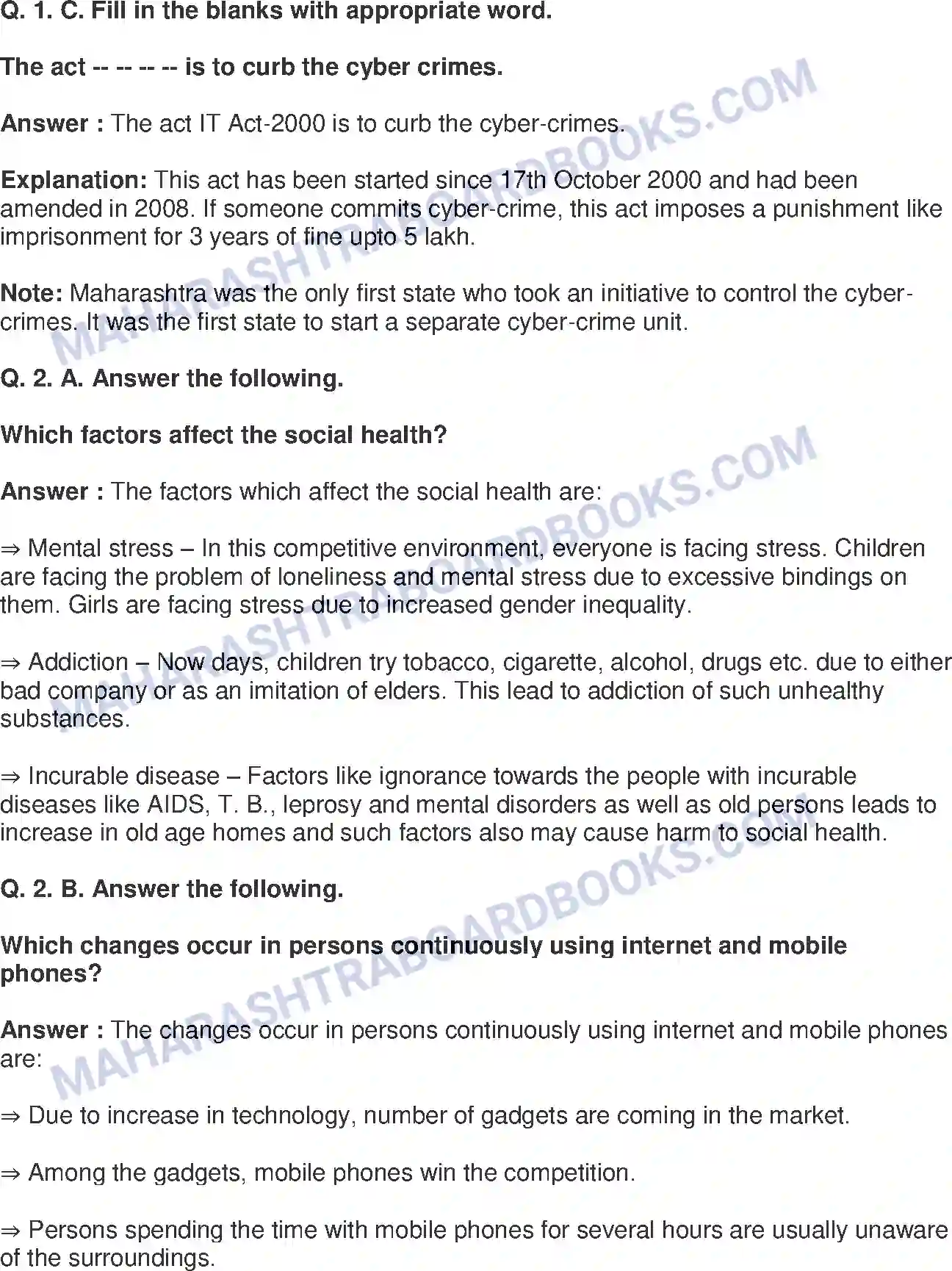 Maharashtra Board Solution class-10 Science+&+Technology-II+-+English+Medium Introduction to Microbiology Image 10