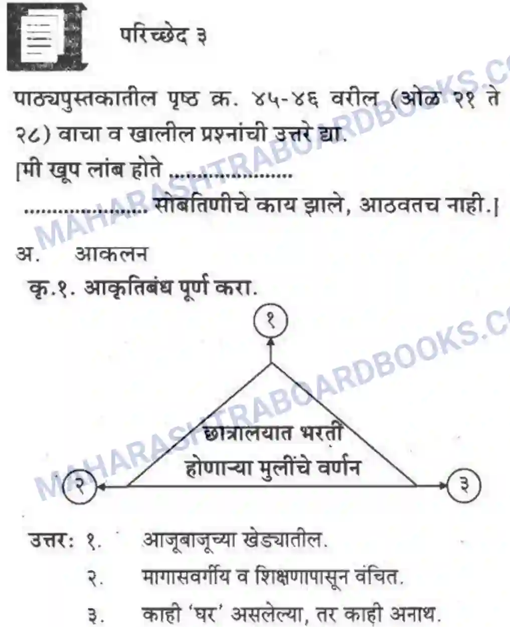 Maharashtra Board Solution class-10 कुमारभारती आत्मनिर्भर तेसाठीची वाटचाल - गद्य -विभाग Image 21