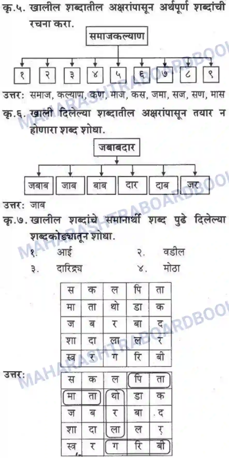 Maharashtra Board Solution class-10 कुमारभारती आत्मनिर्भर तेसाठीची वाटचाल - गद्य -विभाग Image 7
