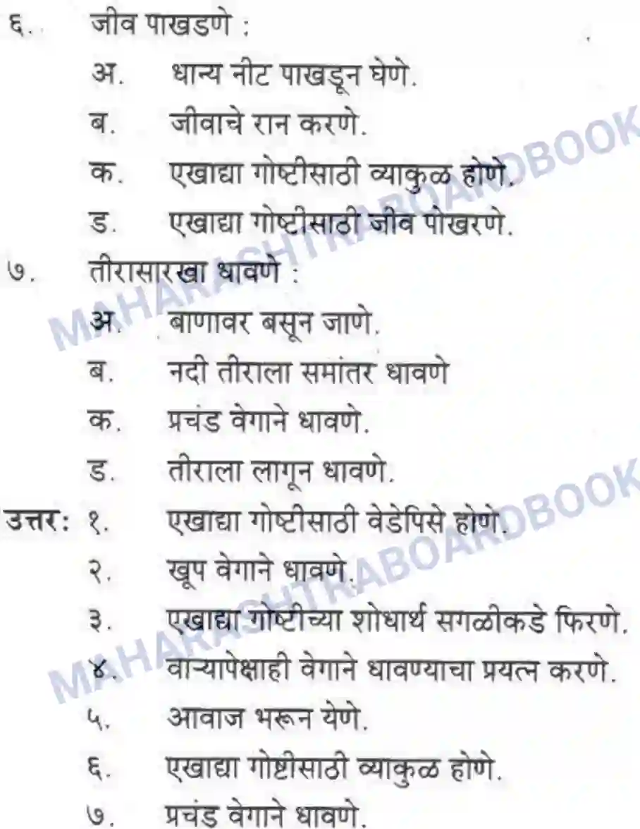 Maharashtra Board Solution Class-10 कुमारभारती कस्तुरीमृग - गद्य -विभाग Image 7