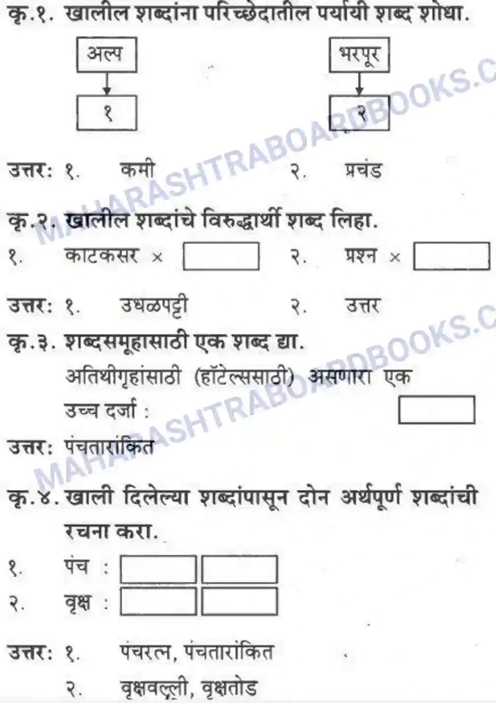 Maharashtra Board Solution Class-10 कुमारभारती पाठ फिरवणारा पाऊस - गद्य -विभाग Image 41