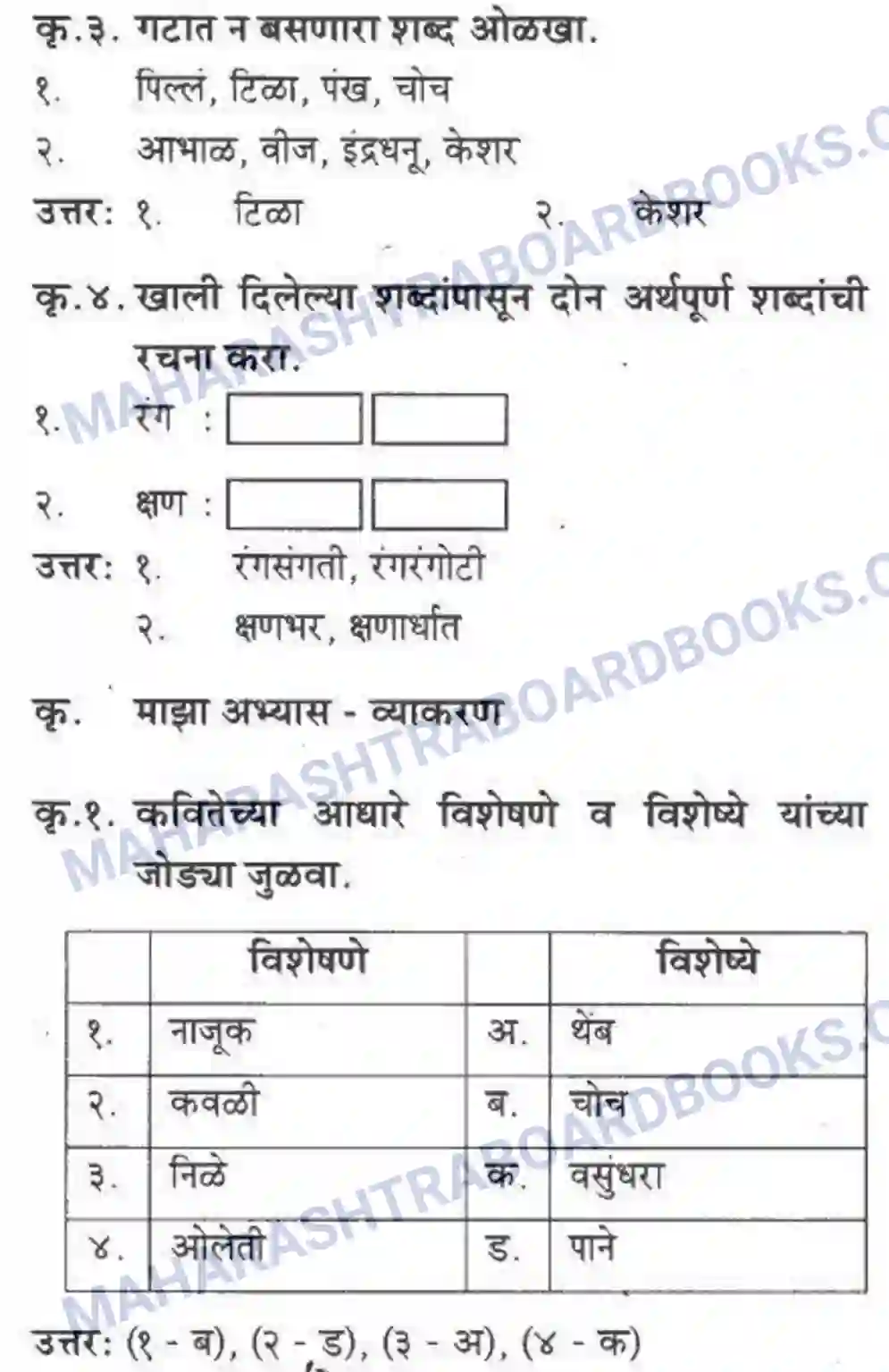 Maharashtra Board Solution class-10 कुमारभारती मल्हाराची धून - पद्य-विभाग Image 7