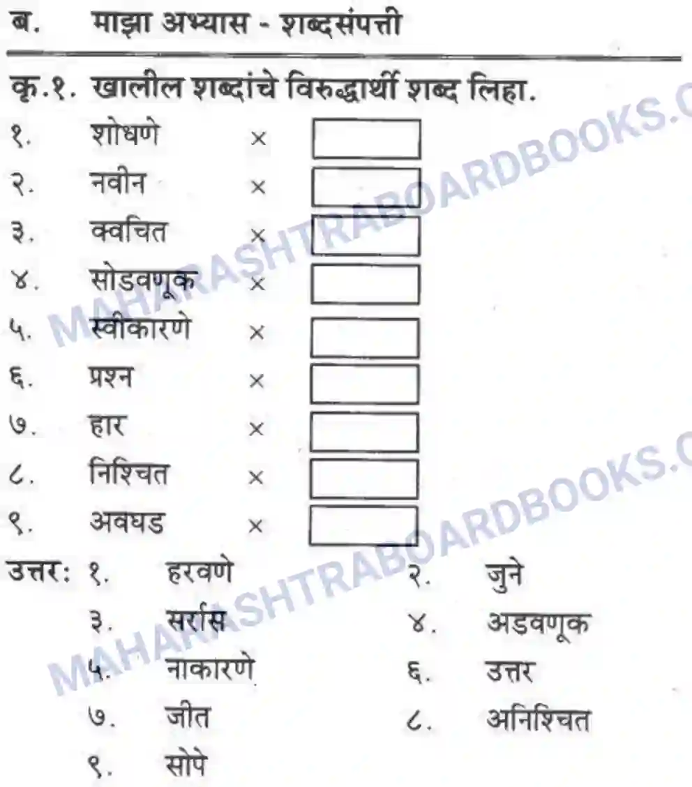 Maharashtra Board Solution class-10 कुमारभारती विज्ञान संशोधनातील उत्तेजना - गद्य -विभाग Image 16