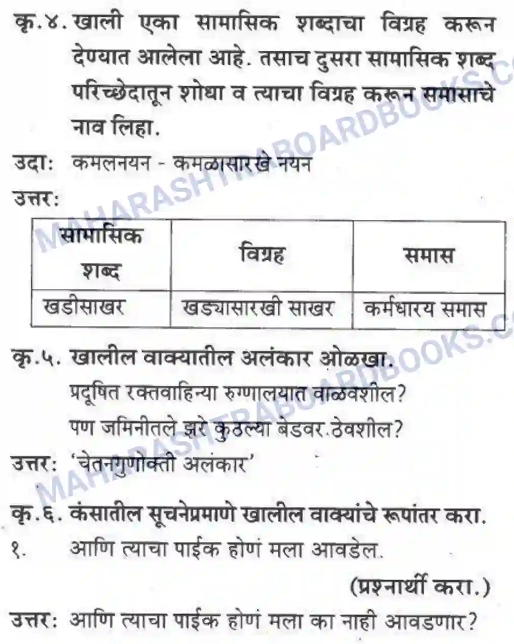 Maharashtra Board Solution Class-10 कुमारभारती विषय गेले पठ्ठून - गद्य -विभाग Image 47