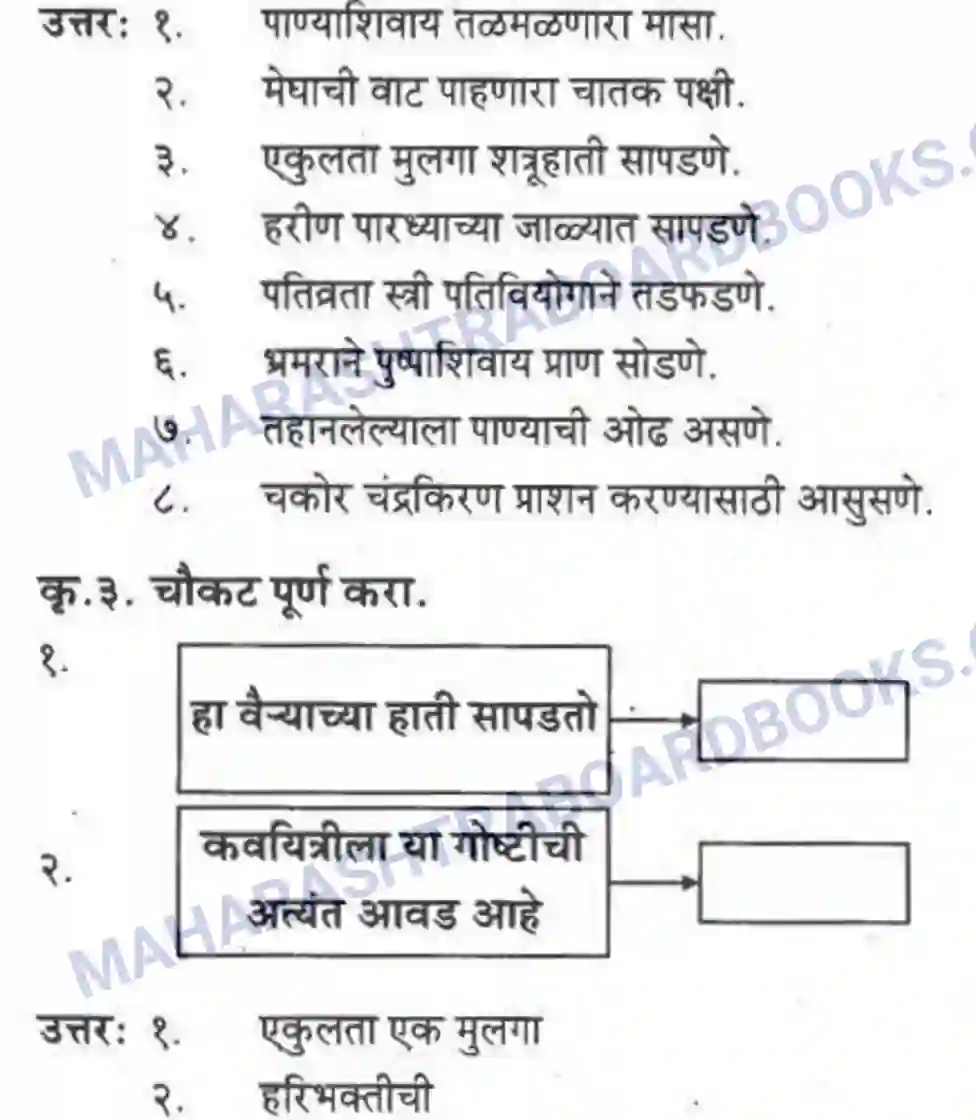 Maharashtra Board Solution Class-10 कुमारभारती संतवाणी - पद्य-विभाग Image 45