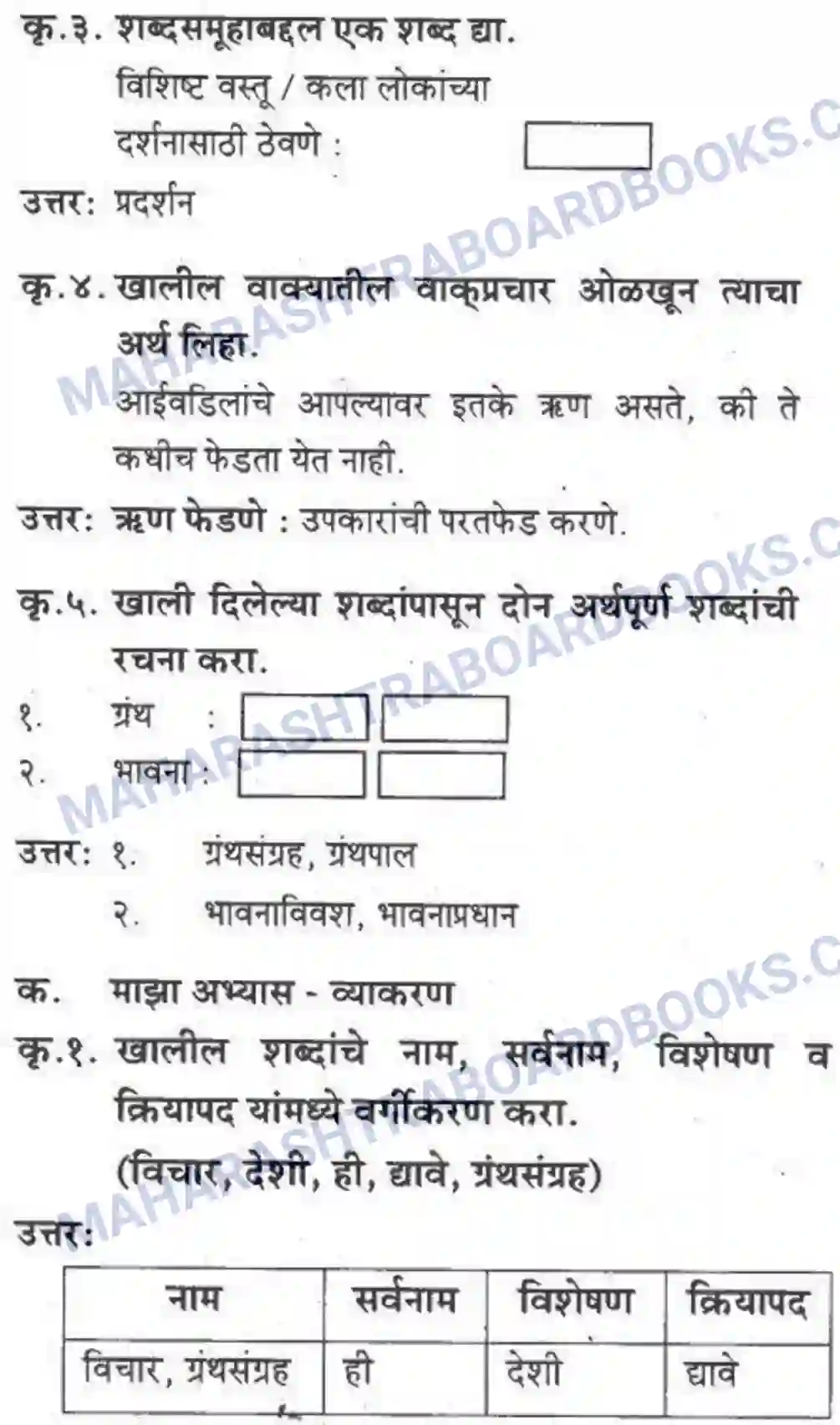 Maharashtra Board Solution class-10 कुमारभारती स्वभाषेची अभिवृद्धि - गद्य -विभाग Image 43