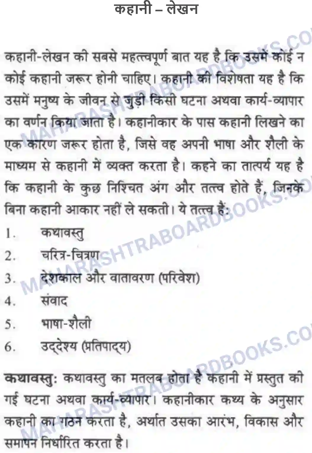 Maharashtra Board Solution class-10 लोकवाणी कहानी – लेखन - लेखन विभाग Image 1