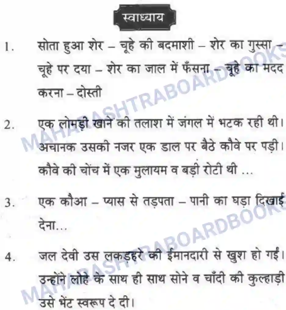Maharashtra Board Solution class-10 लोकवाणी कहानी – लेखन - लेखन विभाग Image 16
