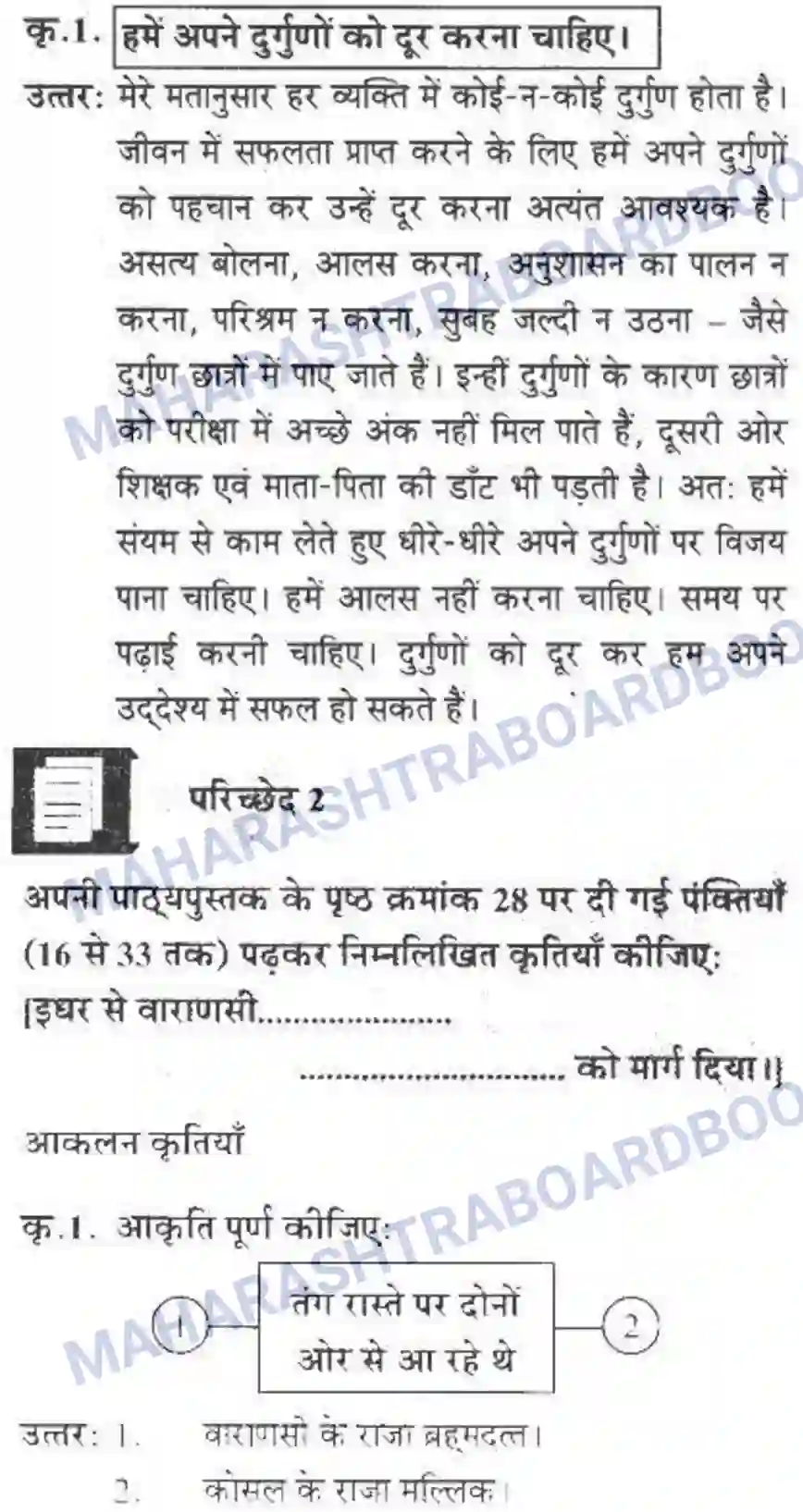 Maharashtra Board Solution class-10 लोकवाणी दो लघुकथाएँ - गद्य विभाग Image 13
