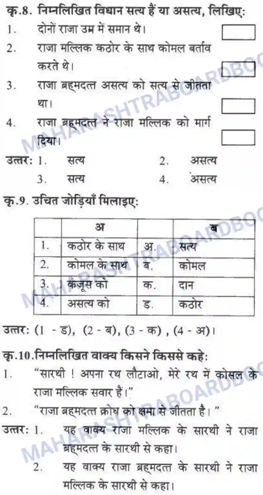 Maharashtra Board Solution class-10 लोकवाणी दो लघुकथाएँ - गद्य विभाग Image 17
