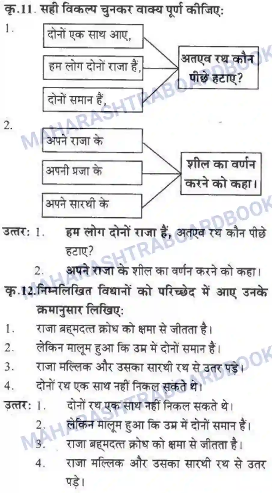 Maharashtra Board Solution class-10 लोकवाणी दो लघुकथाएँ - गद्य विभाग Image 18