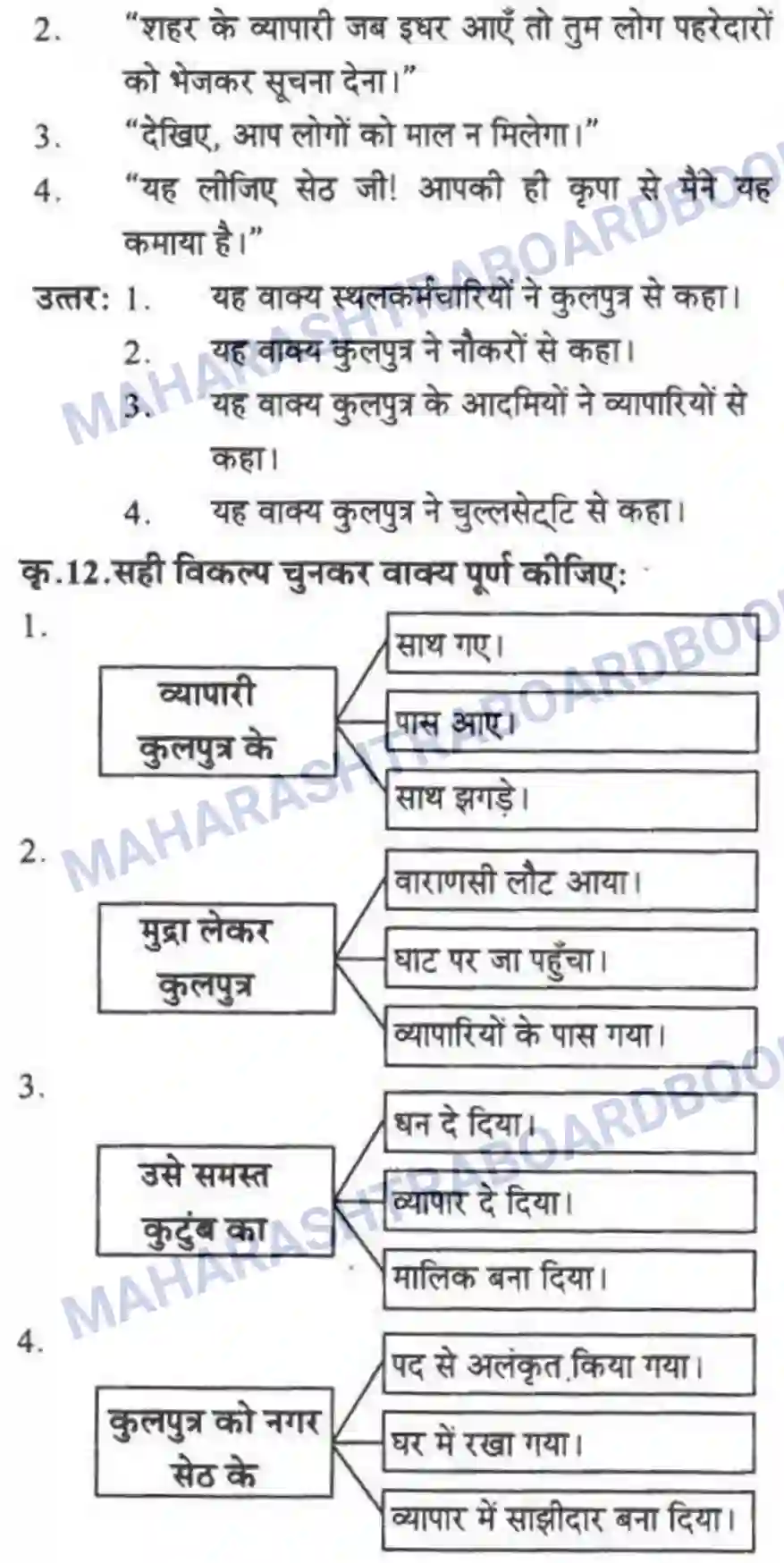 Maharashtra Board Solution class-10 लोकवाणी दो लघुकथाएँ - गद्य विभाग Image 47