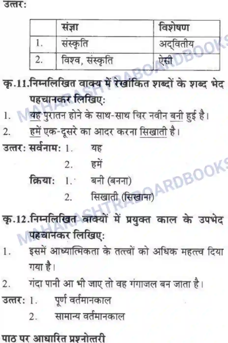 Maharashtra Board Solution class-10 लोकवाणी राष्ट्रीय एकता - गद्य विभाग Image 33