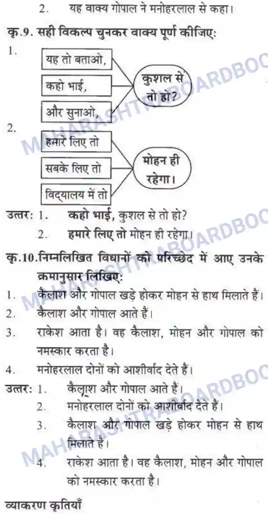 Maharashtra Board Solution class-10 लोकवाणी राहें अनेकमंजिल एक - गद्य विभाग Image 17