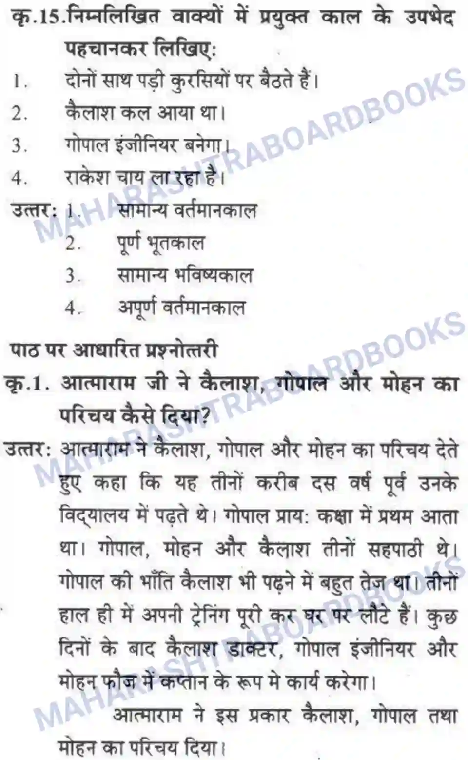 Maharashtra Board Solution class-10 लोकवाणी राहें अनेकमंजिल एक - गद्य विभाग Image 23