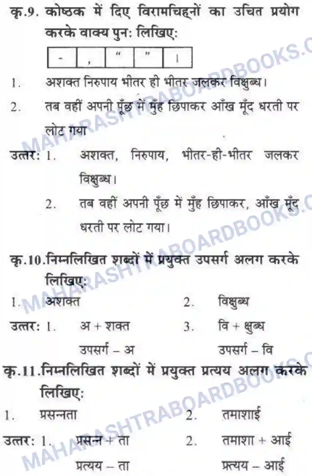 Maharashtra Board Solution class-10 लोकवाणी वह साँप - गद्य विभाग Image 41