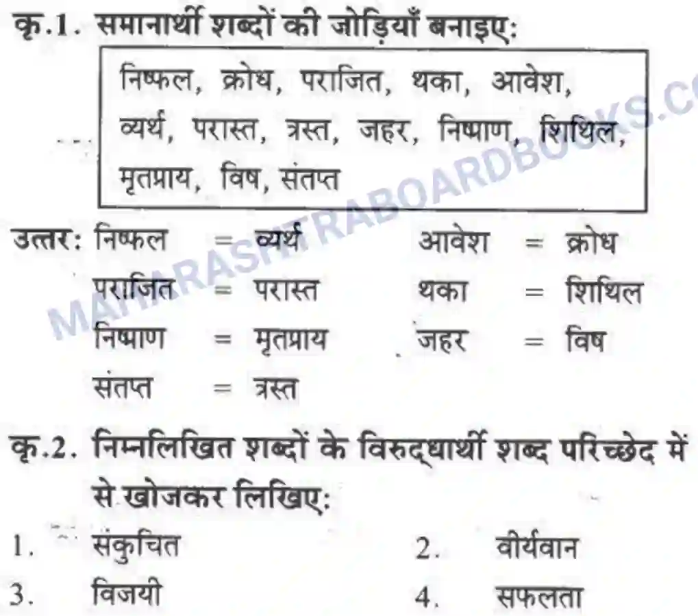 Maharashtra Board Solution class-10 लोकवाणी वह साँप - गद्य विभाग Image 51