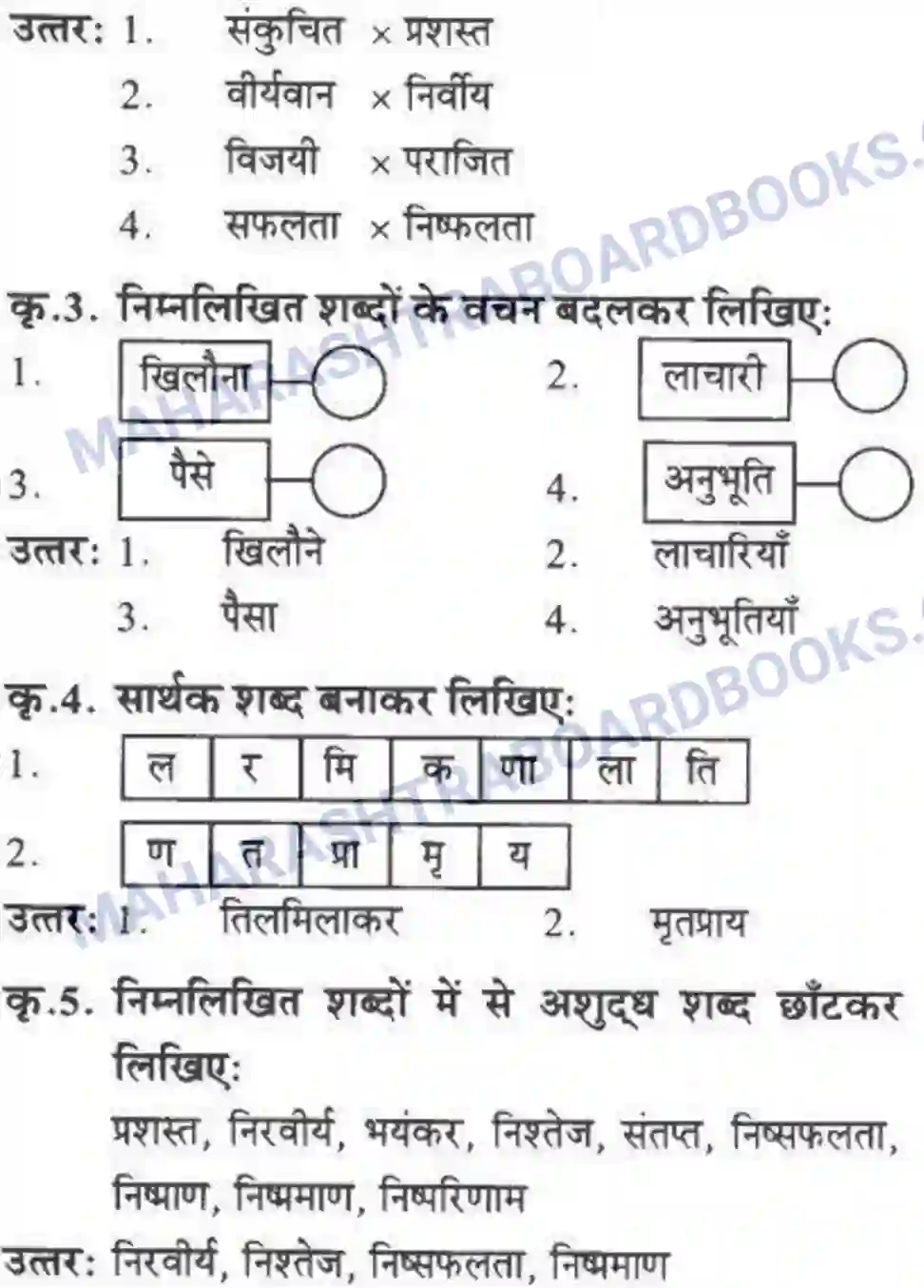 Maharashtra Board Solution class-10 लोकवाणी वह साँप - गद्य विभाग Image 52