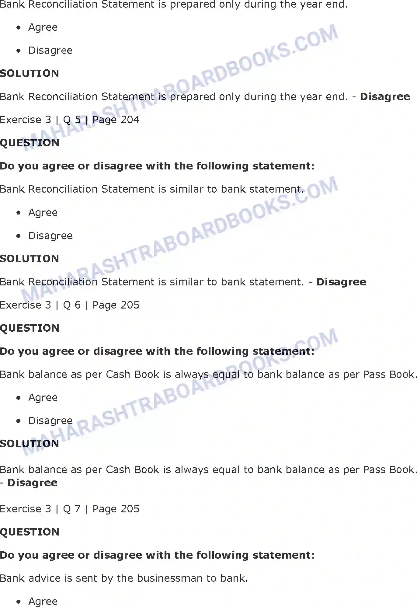 Maharashtra Board Solution Class-11 Book+Keeping+&+Accountancy Bank Reconciliation Statement Image 7