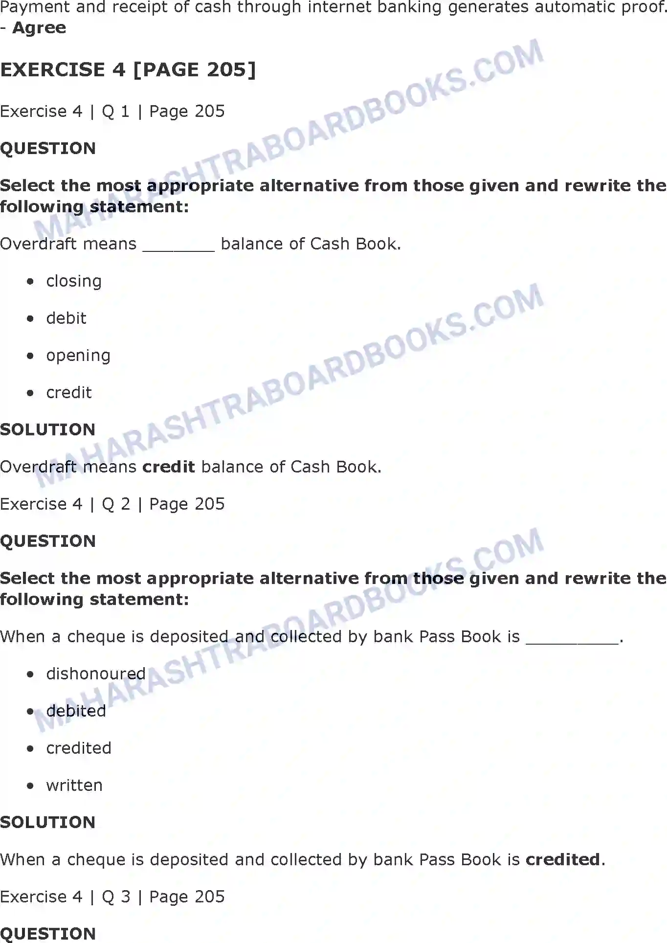 Maharashtra Board Solution Class-11 Book+Keeping+&+Accountancy Bank Reconciliation Statement Image 9