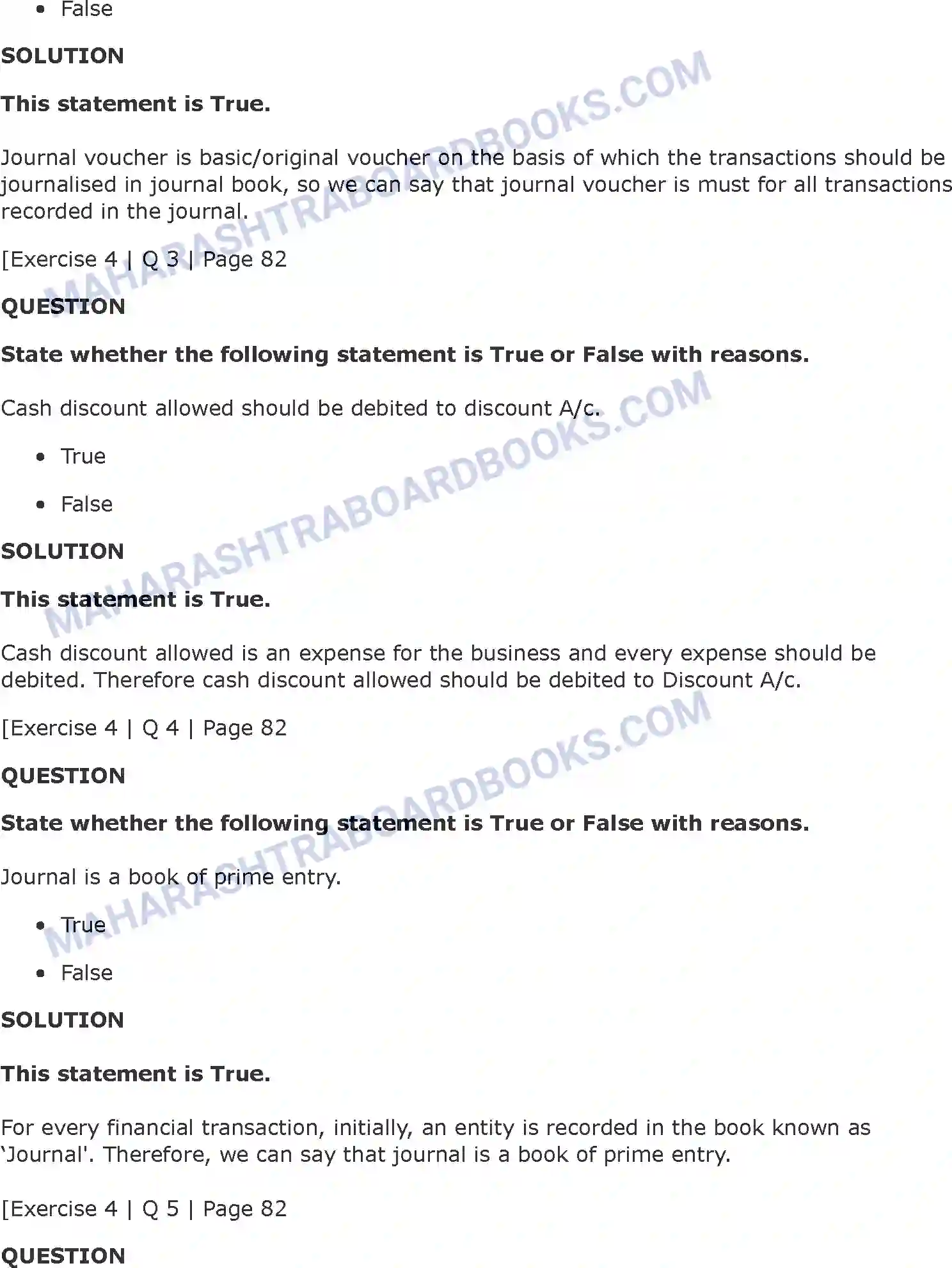 Maharashtra Board Solution Class-11 Book+Keeping+&+Accountancy Journal Image 10