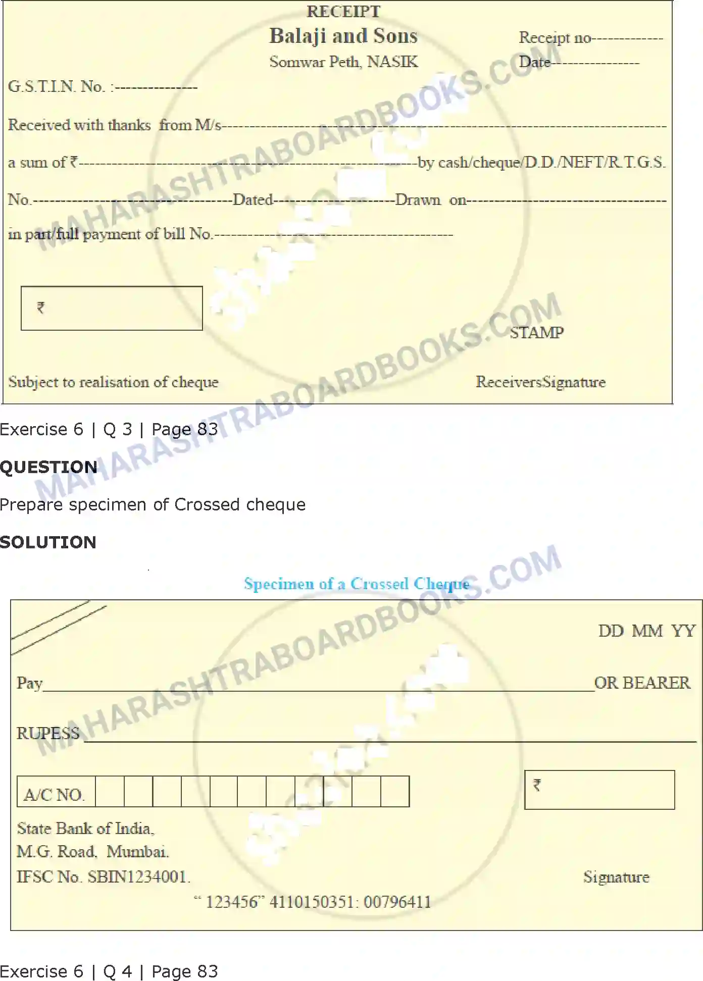 Maharashtra Board Solution Class-11 Book+Keeping+&+Accountancy Journal Image 17