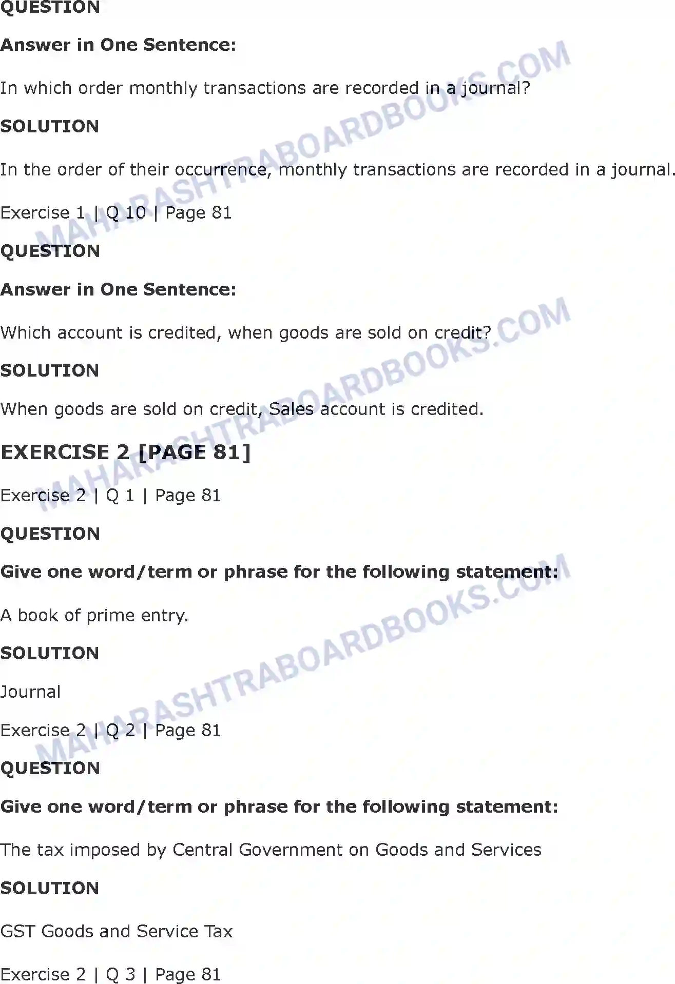 Maharashtra Board Solution Class-11 Book+Keeping+&+Accountancy Journal Image 3