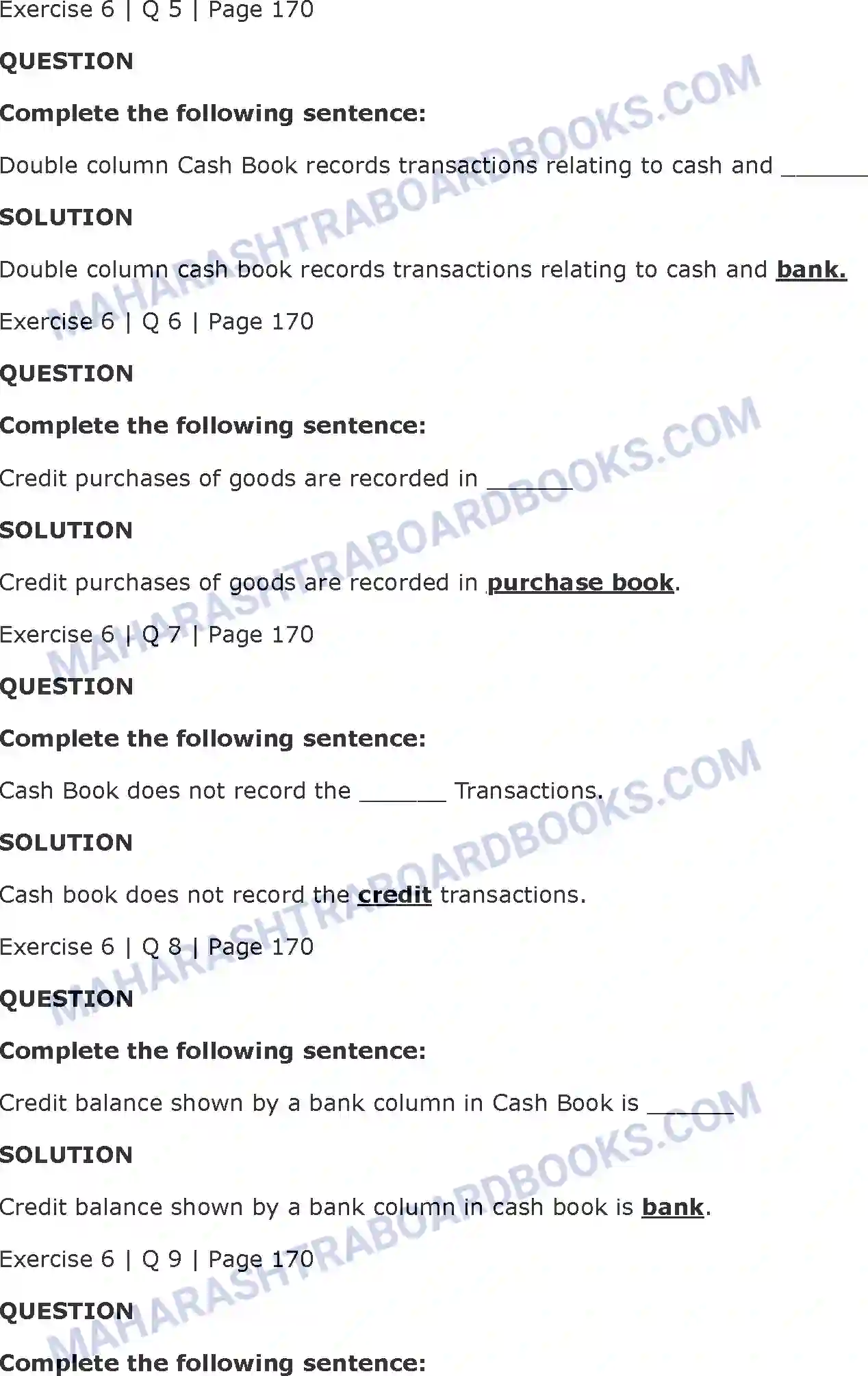 Maharashtra Board Solution Class-11 Book+Keeping+&+Accountancy Subsidiary Books Image 14
